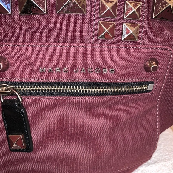Marc Jacobs canvas chipped studs tote bag - Picture 7 of 8